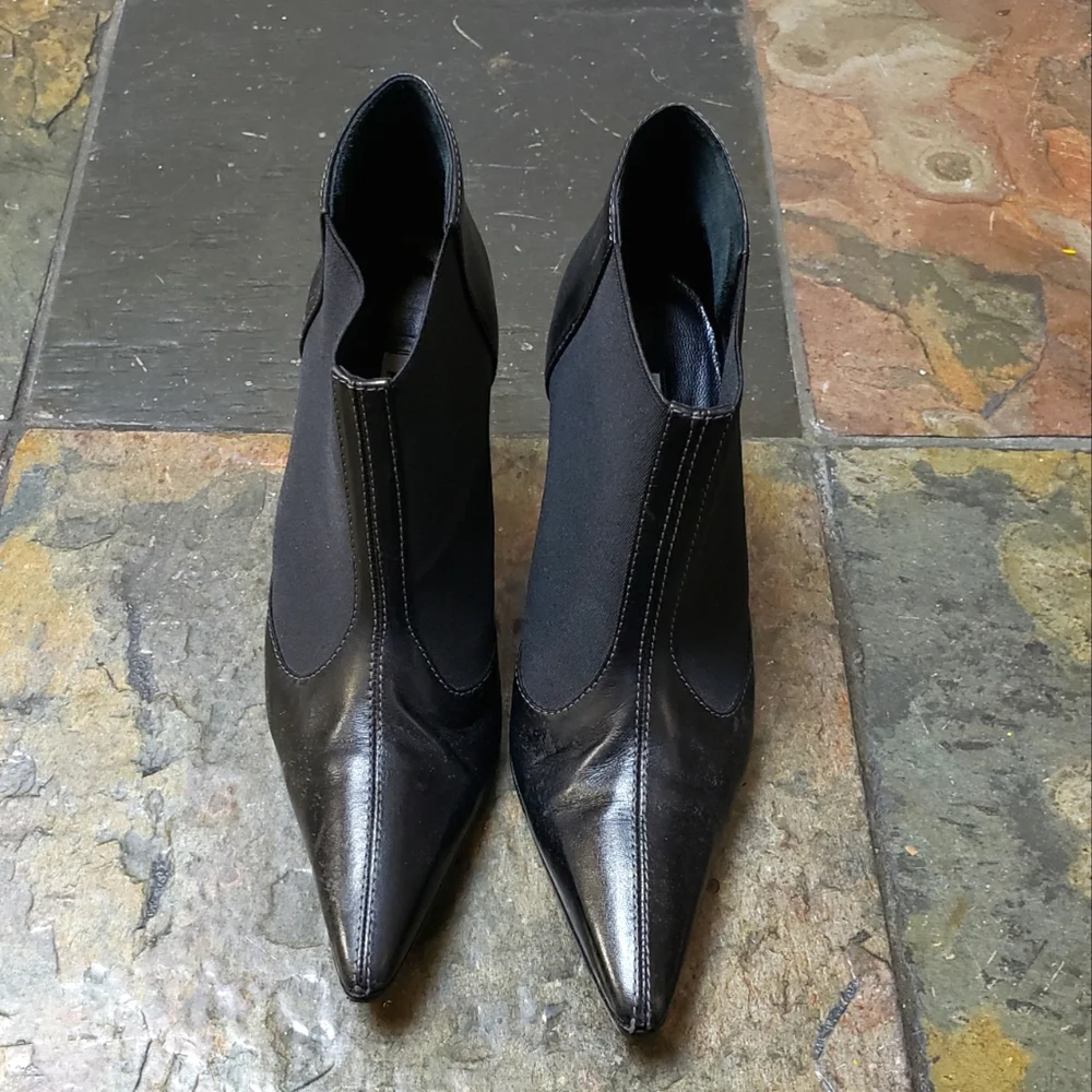 Manolo Blahnik ankle high heels boots - Picture 1 of 9